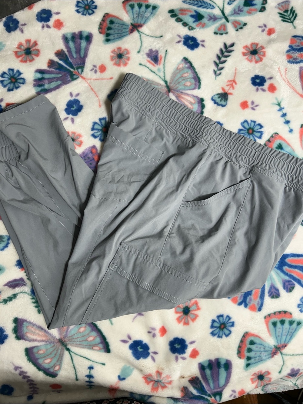 The North Face Women's Light Gray Track Joggers